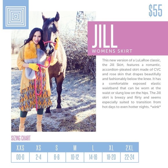 Lularoe Jill Skirt - Picture 4 of 4